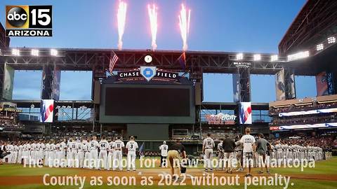 Diamondbacks, Maricopa County reach agreement - ABC15 Sports