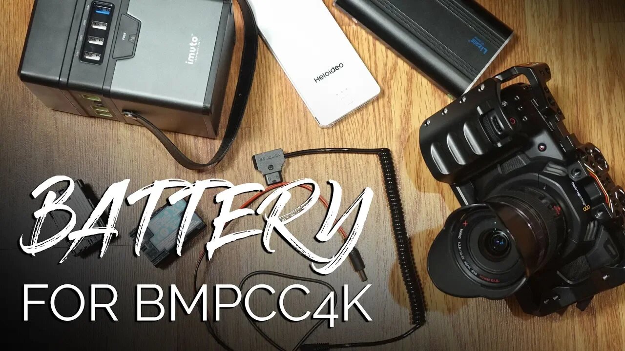 Battery Solutions for BMPCC4K