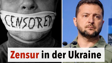 Westliche Medien erkennen Unterdrückung von Dissens in Ukraine an@acTVism Munich🙈