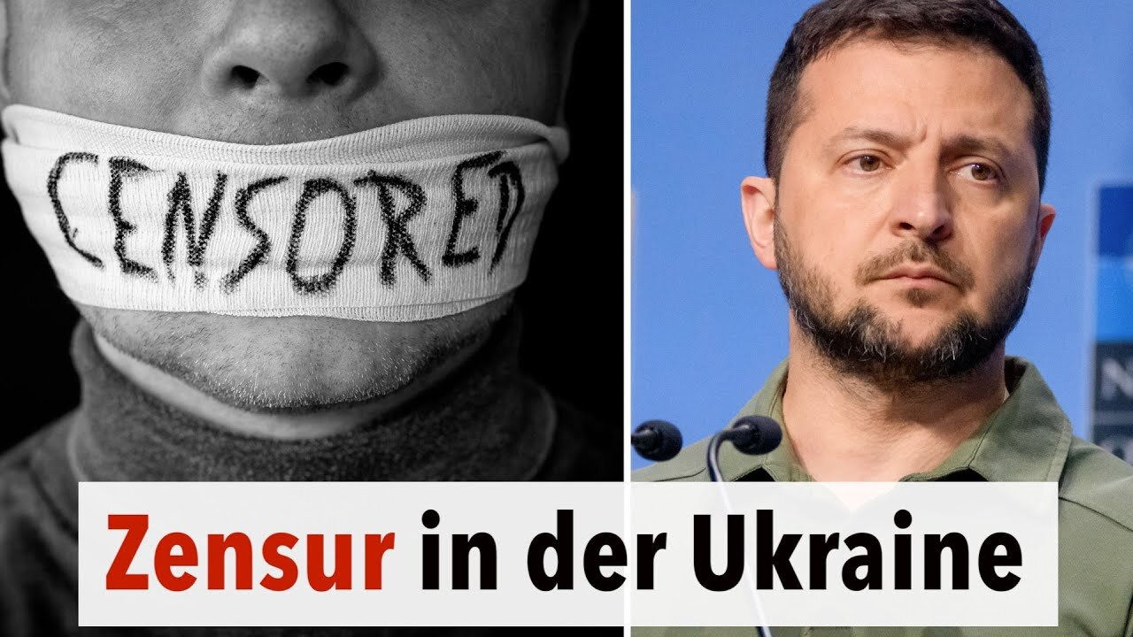 Westliche Medien erkennen Unterdrückung von Dissens in Ukraine an@acTVism Munich🙈