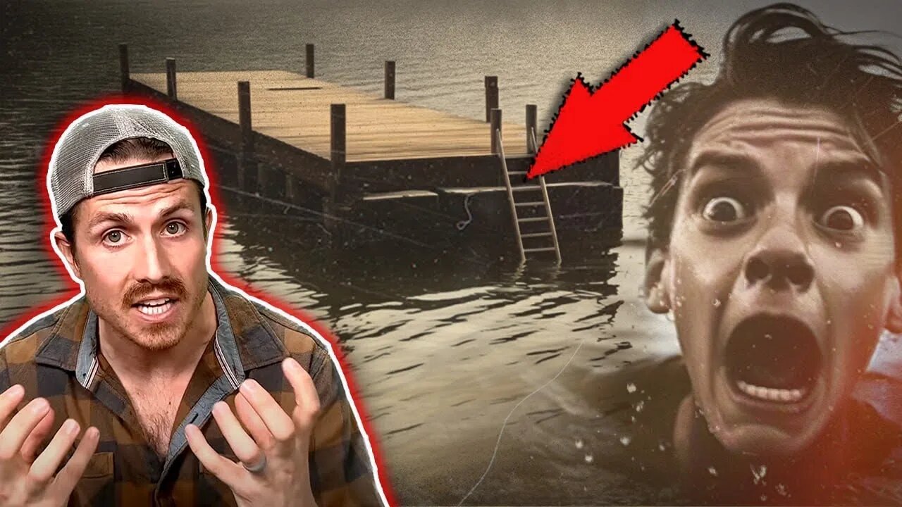 I double dare you to swim to this dock Halloween Scare-A-Thon