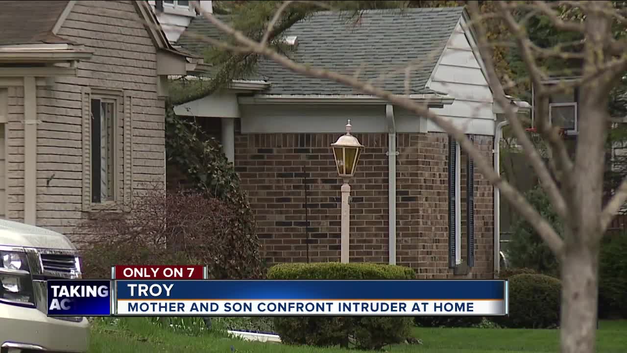 Troy grandmother, son hold drunk intruder at gunpoint until police arrive