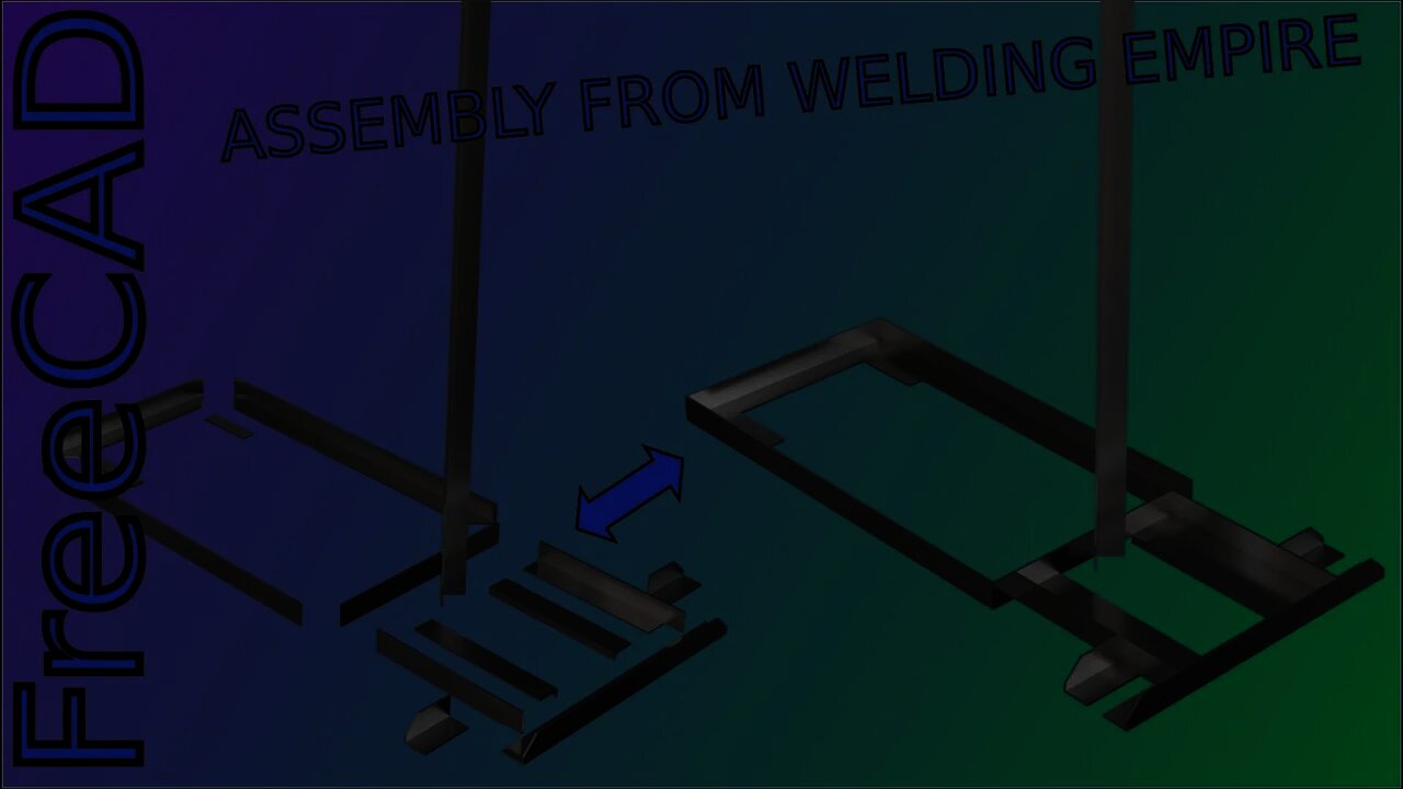 FreeCAD- Assembling a Welding Empire Design In A2+|JOKO ENGINEERING|