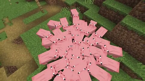 minecraft blob of pigs