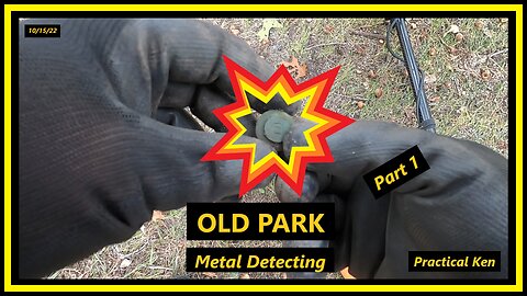 WOW - RELICS & COINS - Old Park Metal Detecting - Part 1 - Equinox 800 #gopro #metaldetecting