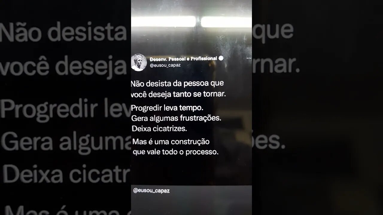 Progredir leva tempo