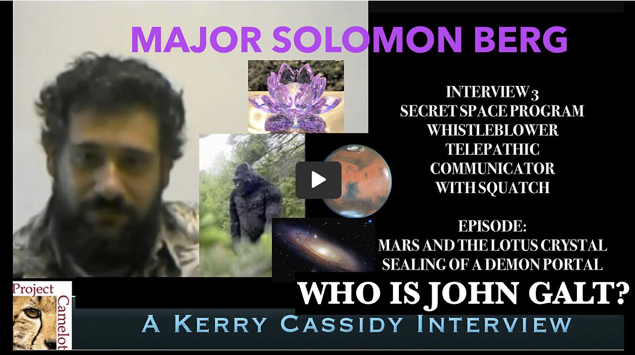 Kerry Cassidy W/ OFF WORLD & SECRET SPACE PROGRAM TALK W/ MAJOR SOLOMEN BERG. THX John Galt