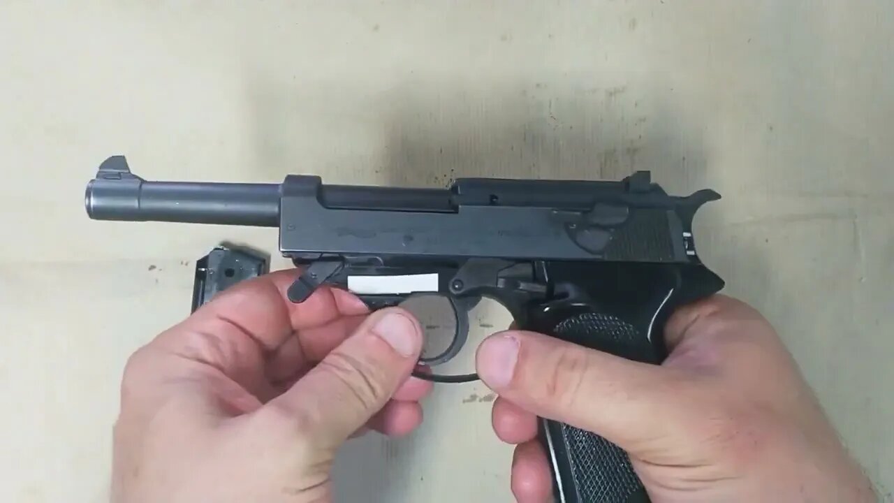 Walther P38, 9 mm Parabellum (9x19 mm/9 mm Luger)