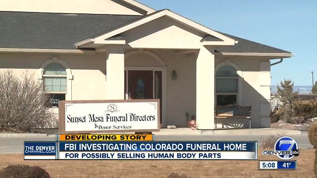 Regulators investigate Montrose funeral home doubling as body parts broker