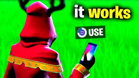 I Found A Working iPhone In Fortnite