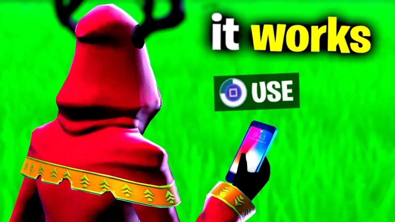 I Found A Working iPhone In Fortnite