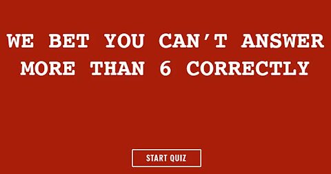 General Knowledge Quiz #10298