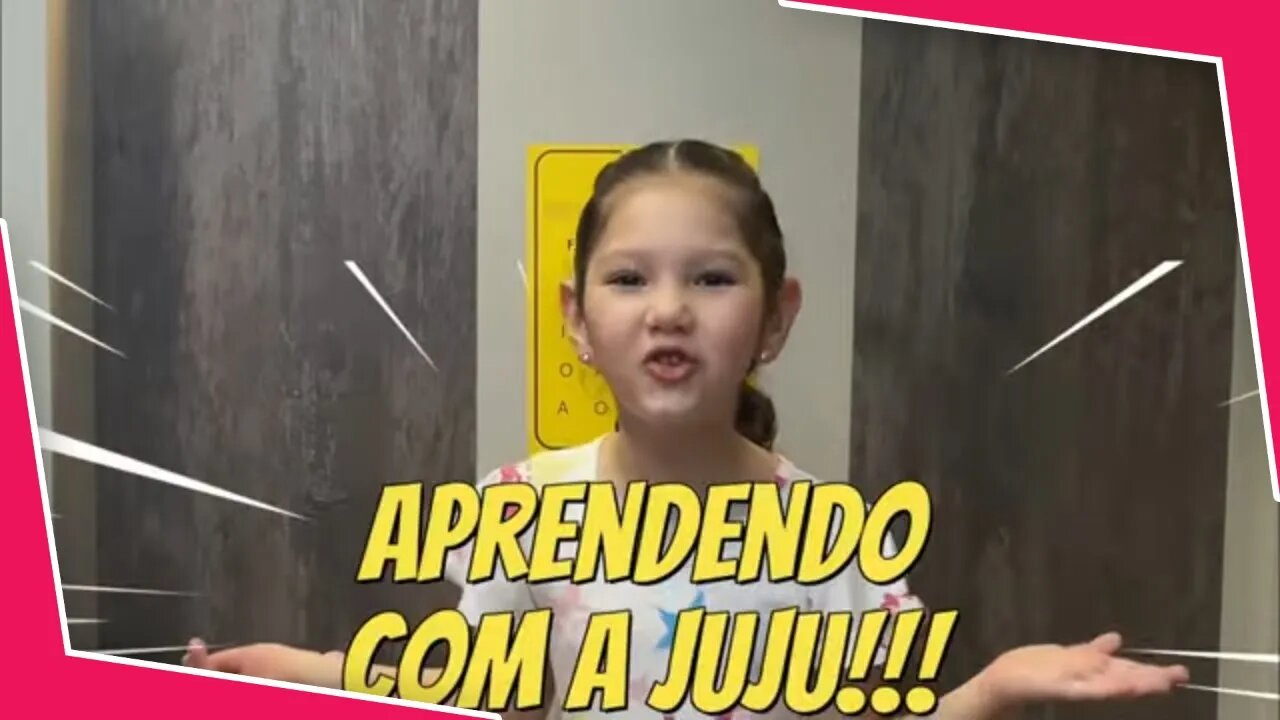 Vamos aprender a ler junto com a Juju?