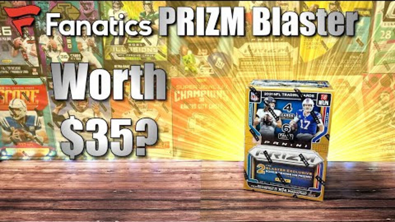 FANATICS EXCLUSIVE BLASTER | 2021 Prizm Football Blaster Box