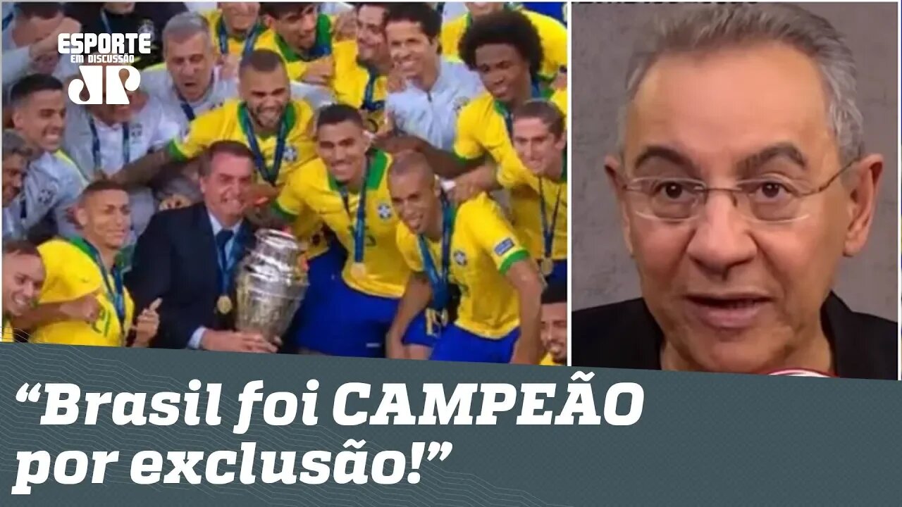 Brasil 3 x 1 Peru: "campeão por EXCLUSÃO!", dispara Flavio Prado