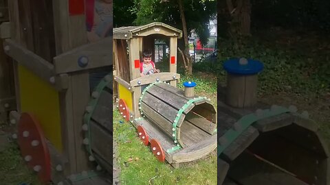 Cute baby Train driver. 🚆 #viral #shorts #trending #trains