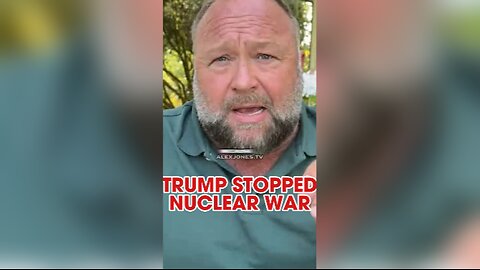 Alex Jones: Pray For Trump, His Death Could Lead To Nuclear War With Iran - 7/17/24