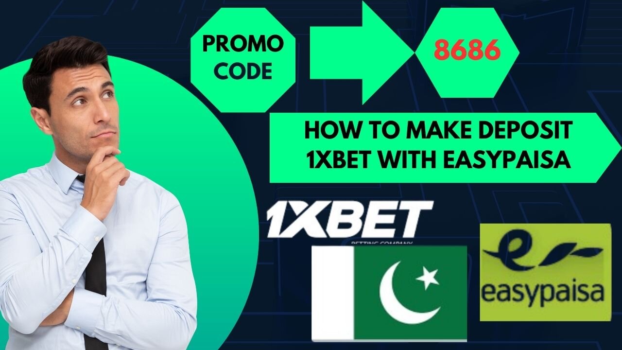 How to make deposit with Easy paisa to your 1XBET account???