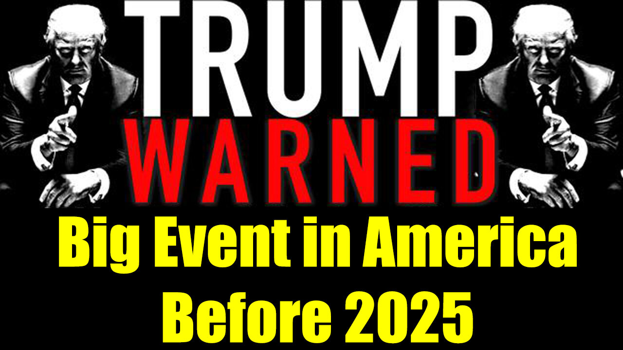 Donald Trump - Big Event in America Before 2025