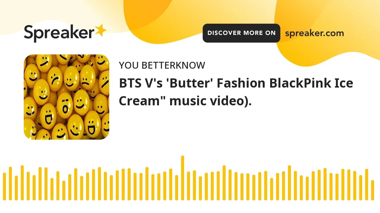 BTS V's 'Butter' Fashion BlackPink Ice Cream" music video).