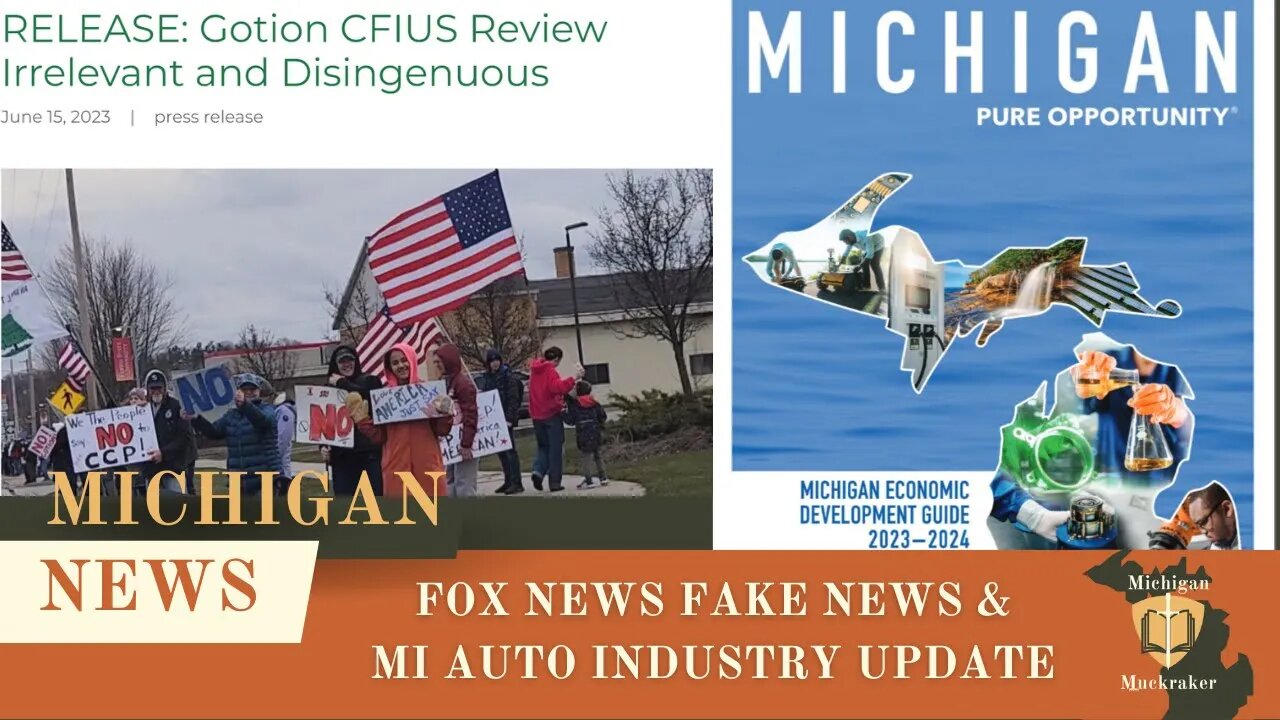 June 19 Gotion Genesee & Marshall Michigan Megasite News Roundup Podcast