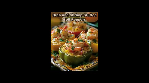 crab stuffed bell peppers