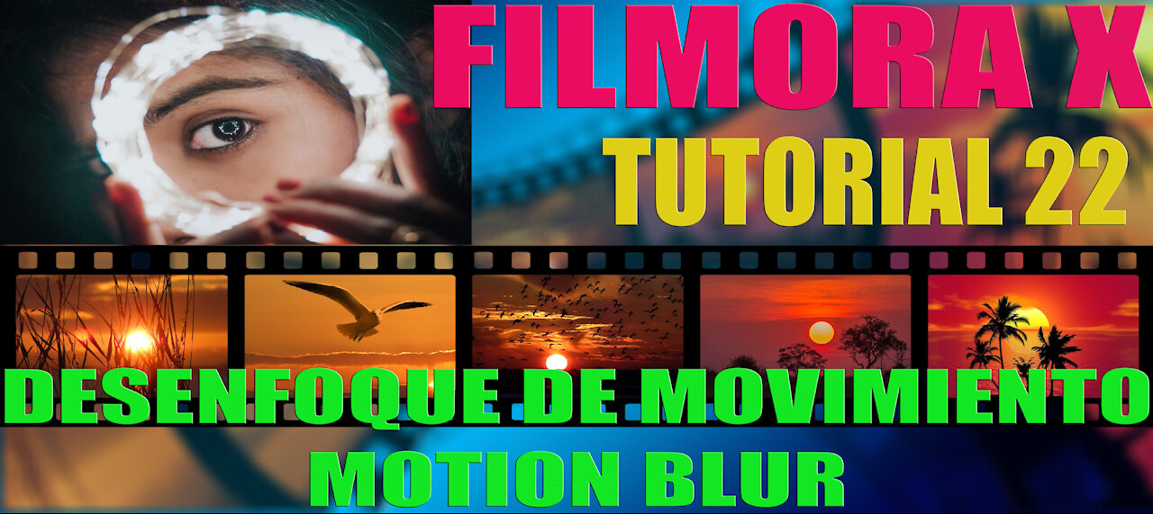 🆕Cómo hacer DESENFOQUE DE MOVIMIENTO ⚡️ MOTION BLUR ✅ BALTAN 💪 Filmora X 👌 Tutorial 22 🚀