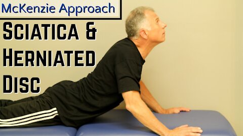 Absolute Best Exercise for Sciatica & Herniated Disc- McKenzie Approach.