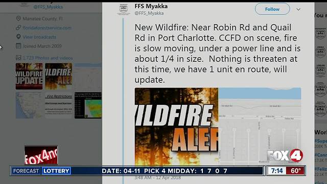 New fire in Charlotte County