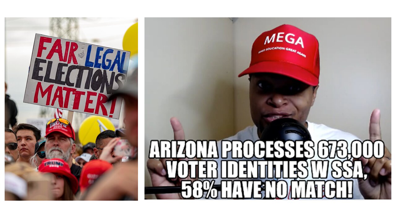 Arizona Processes 673,000 Voter Identities w/ SSA, 58% Have No Match!