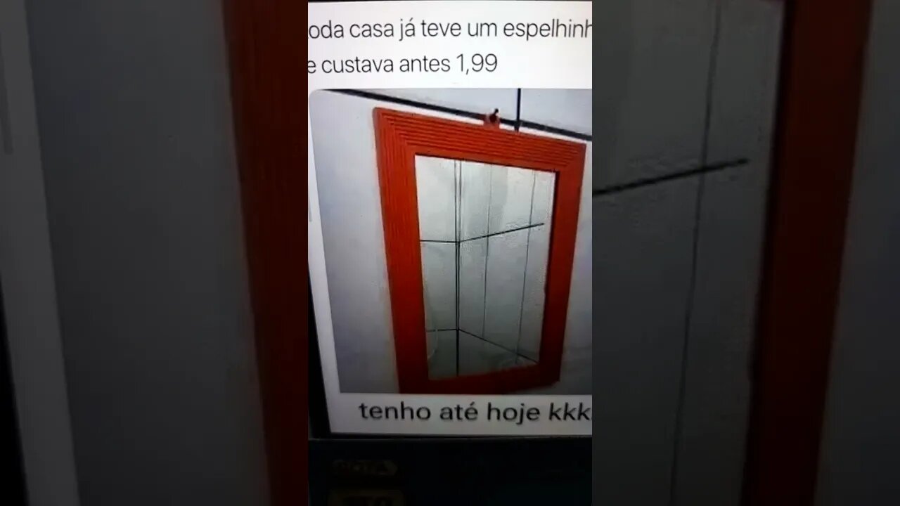 Já viu este espelho?