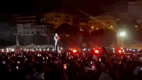 Odogwu performing ‘Last Last’ at Afro Nation Portugal🦍🇵🇹