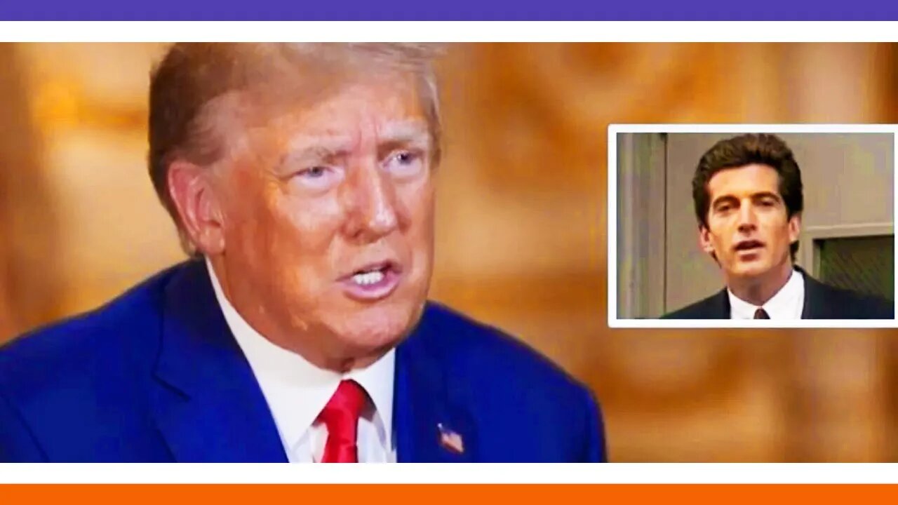 Trurnp Speaks About JFK Jr 🟠⚪🟣 NPC Politics