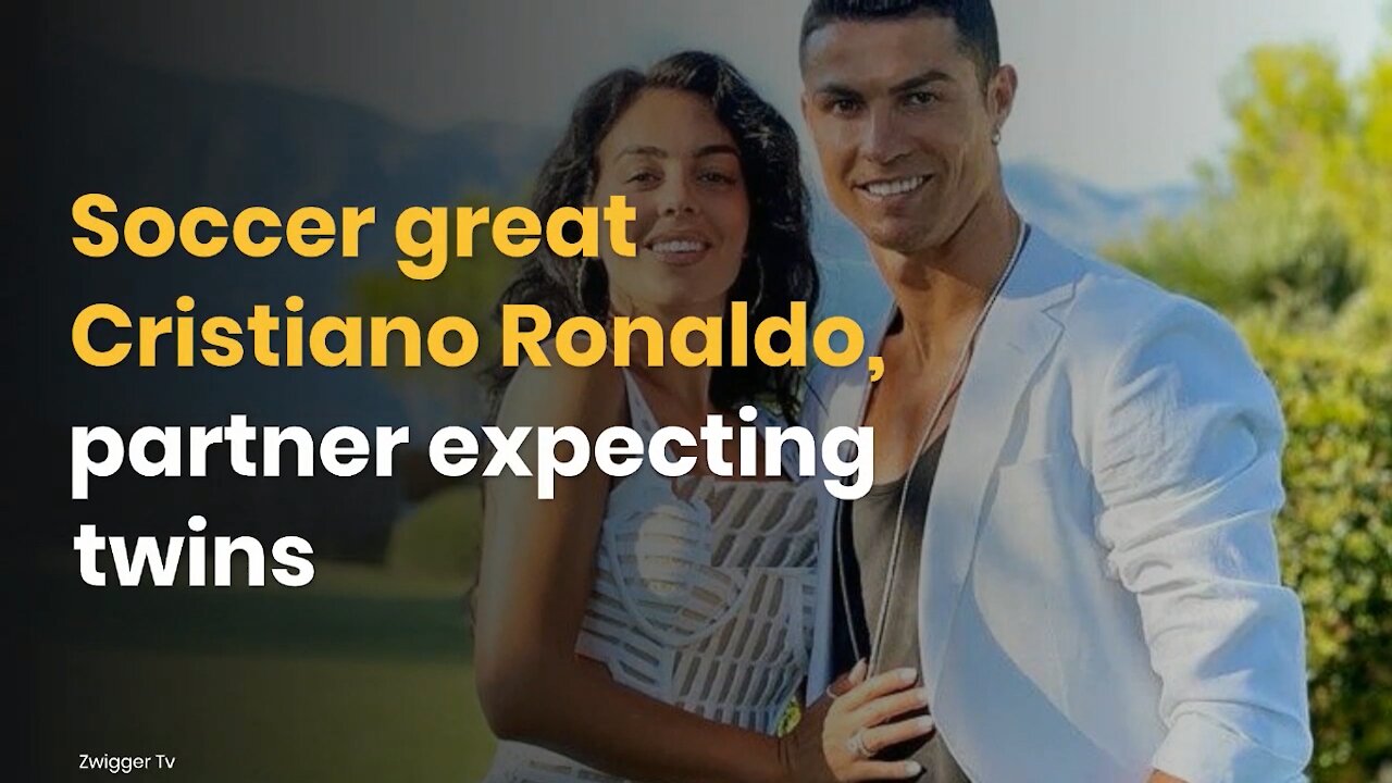 Cristiano ronaldo partner georgina rodrigues are expecting twins