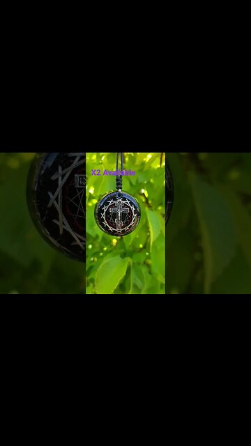 Orthodox Christian Cross ORGONITE Pendants- VORTEX COIL- Email us: sasorgonite1@gmail.com