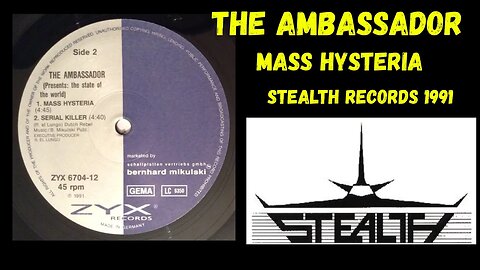 The Ambassador - Mass Hysteria (Techno 1991)