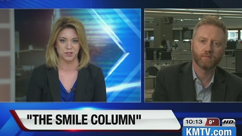Omaha World Herald Columnist discusses "Smile" column