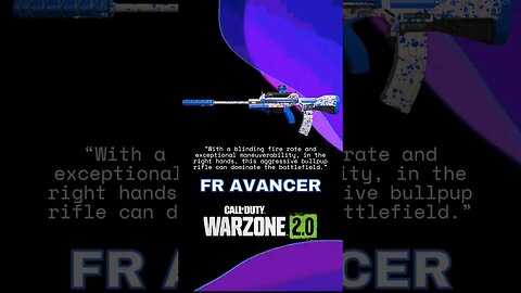 BEST FR Avancer Loadout in Warzone 2 😮 #shorts