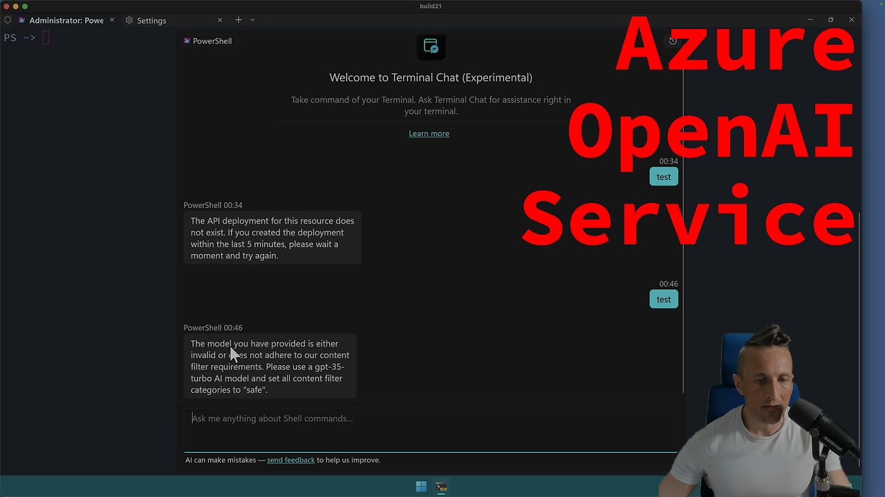 How To: Setup Azure's OpenAI Service for Win Terminal Chat