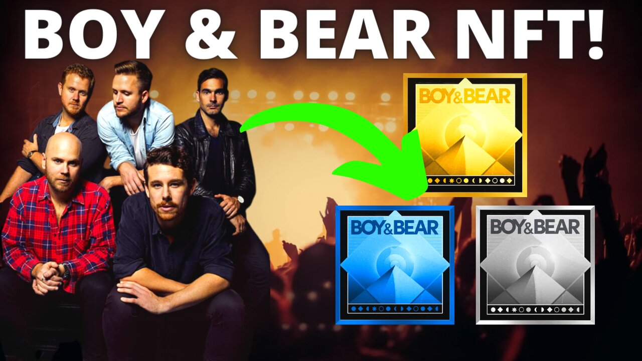 Boy & Bear Band Releases Music NFTs with American Express!