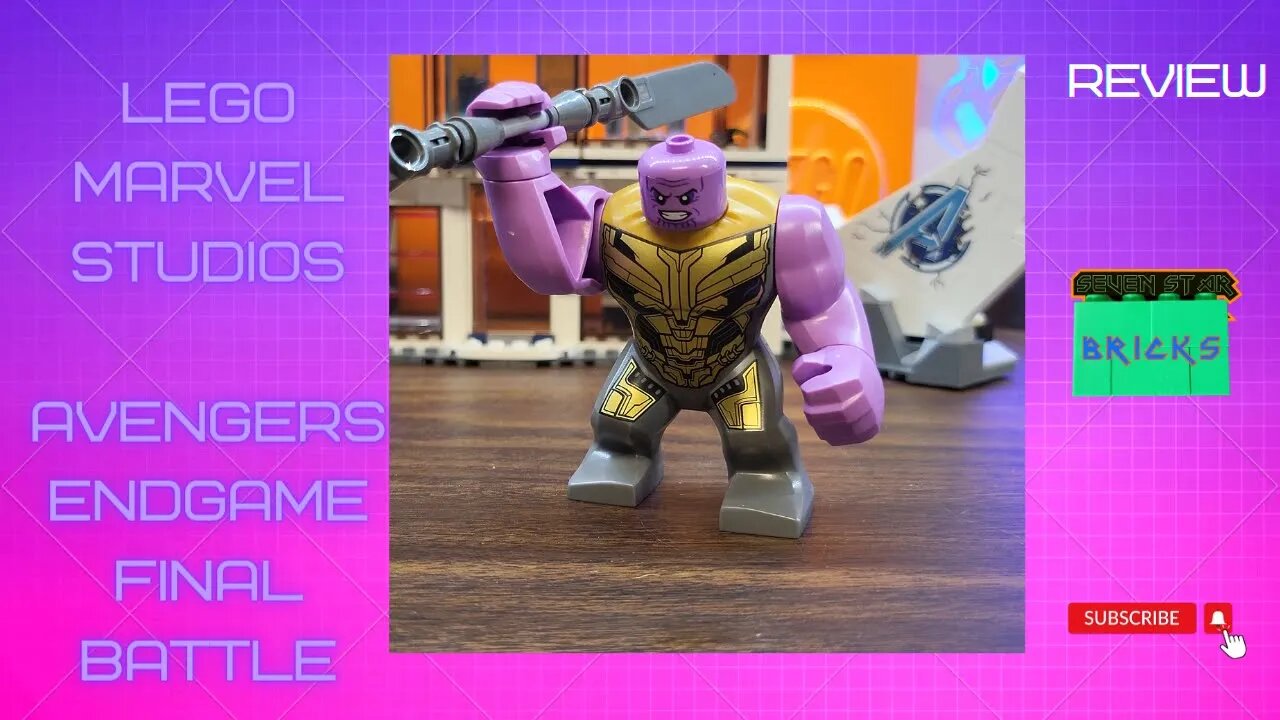 Lego Marvel Studios Avengers Endgame Final Battle review! - Set 76192 - 527 pcs