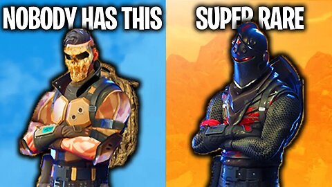 6 Most RARE Items in All of Fortnite: Battle Royale