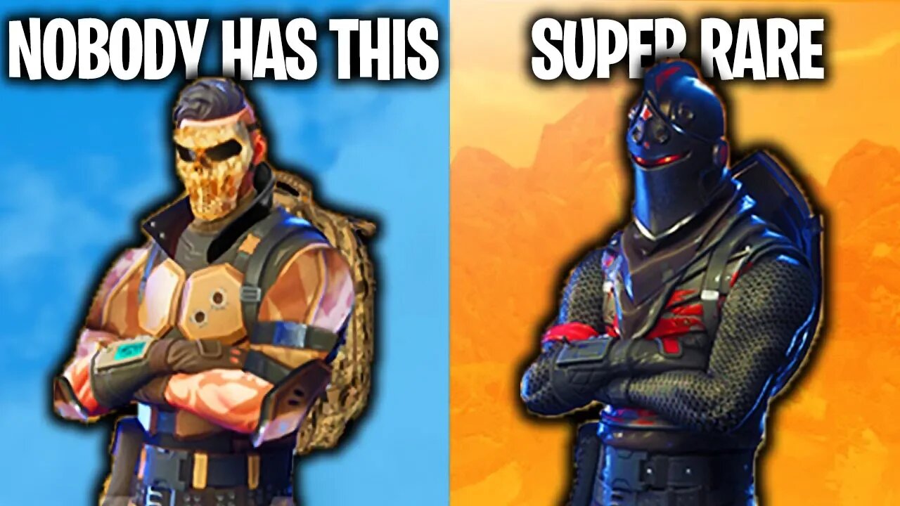 6 Most RARE Items in All of Fortnite: Battle Royale