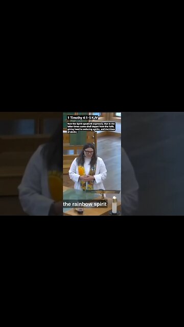 Gay Church recites the sparkle creed.