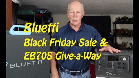 Bluetti Black Friday Sale and Give a Way CLOSED
