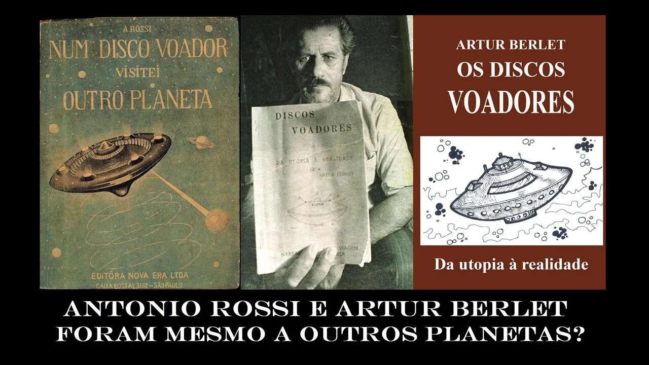 Antonio Rossi e Artur Berlet FORAM MESMO a Outros Planetas? A UTOPIA de Thomas Morus Além Terra P1