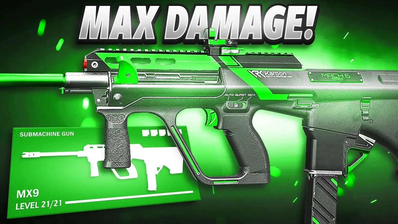 new #1 MX9 Build has *MAX DAMAGE* in Season 3! (Best MX9 Class Setup) -MW2