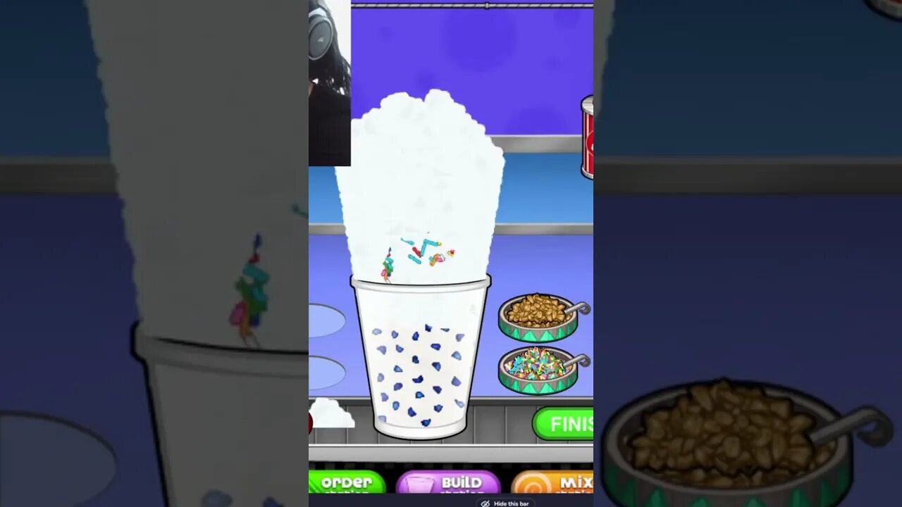 Grimace Shake in Papas Freezeria #shorts