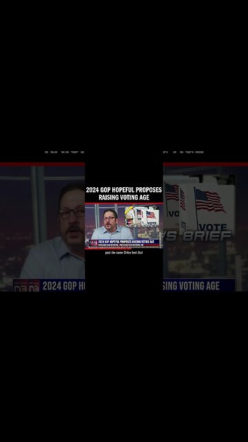 2024 GOP Hopeful Proposes Raising Voting Age
