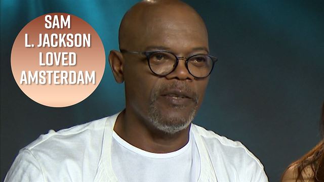 Samuel L. Jackson describes filming stunts in Amsterdam